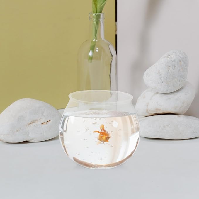 BESPORTBLE 4 Pcs Plastic Fish Bowls Ivy Bowl Clear Goldfish Bowl Globe Vase Terrarium Planter Holder for Games Centerpieces Party