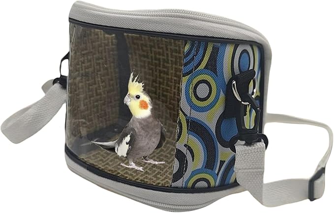 Bird Carrier Lovebirds Outdoor – Carrying Cage, Parakeet, Travel Macaw Budgies Vet, Visit Short Trips Walking Pet | Macaw Budgies Vet Visit Short Trips Walking Pet Parents Animal Lovers Trainers