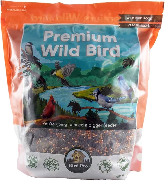 Classic Bird Seed (5 Pounds, Premium)