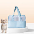 Dog Purse Carrier for Small Dogs - Pet Carrier for Cat, Soft Sided Dog Carrier for Small Animals,Collapsible Breathable Lightweight Pet Carrier Sling for Outing Travel Vet-Sky Blue