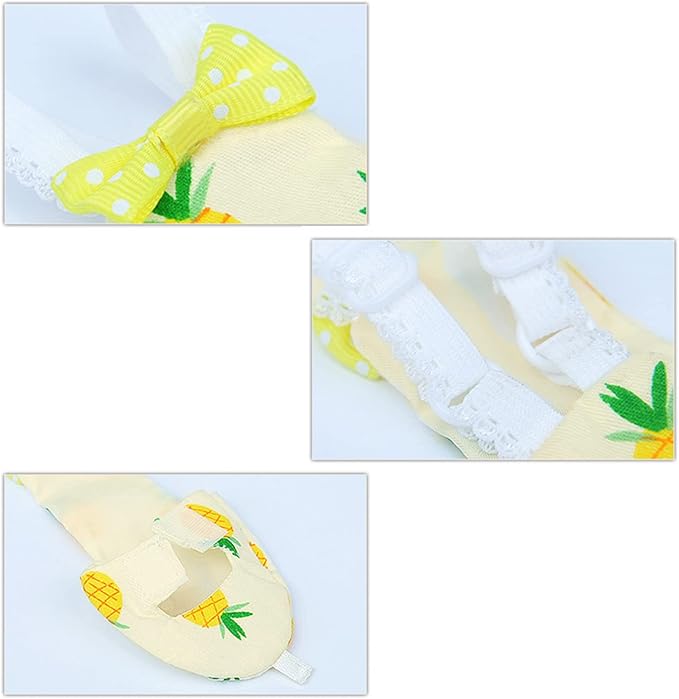 Bird Parrot Diaper Flight Suit Nappy Clothes for Green Cheek Conure Parakeet Cockatiel for Small Birds 4 S