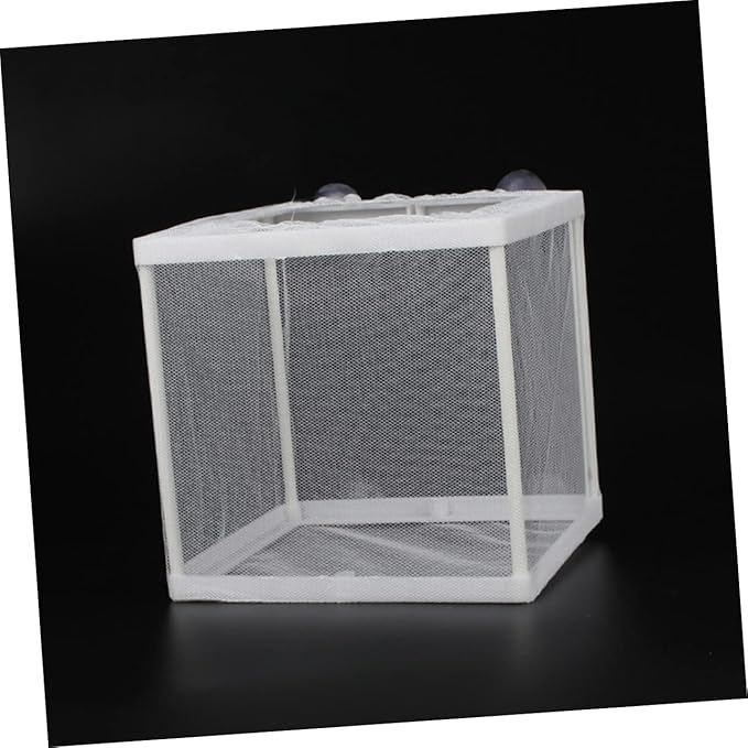Milisten 2pcs Tropical Fish Breeding Tank Cup Isolation Box for Fish Easy to Install Aquarium Incubator Net for Safe Breeding and Hatching Color