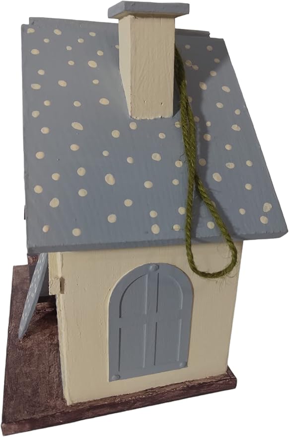unique birdhouse hand painted outdoor