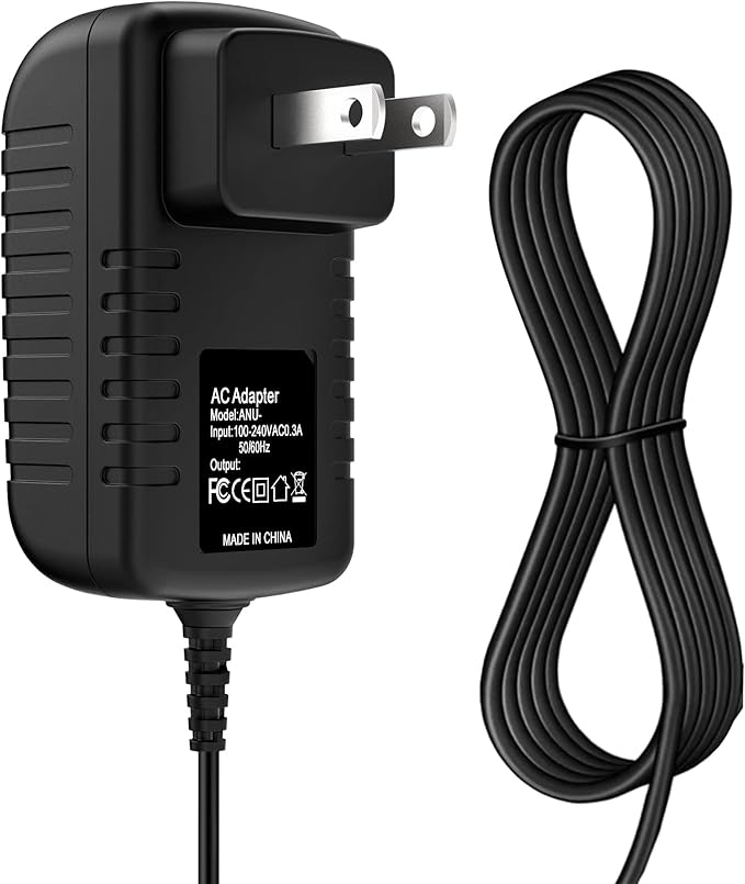 12V DC Power Supply, Replacement for Meowant Self Cleaning Cat Litter Box, Litter Box Power Cord for Meowant Self Cleaning Cat Litter Box