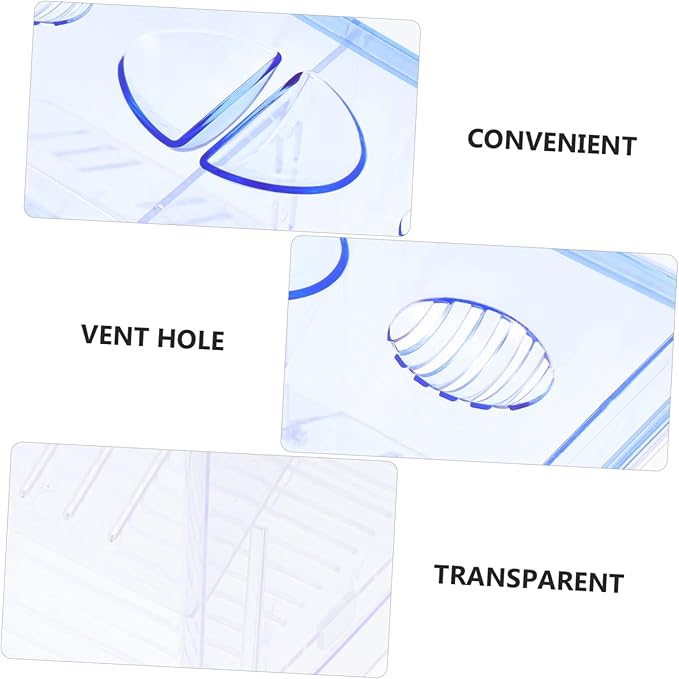 BESPORTBLE 1pc Transparent Fish Breeding Box Cups Dual-Layer Isolation Container for Fry Hatching Protects Fish from Incubator and Shrimp