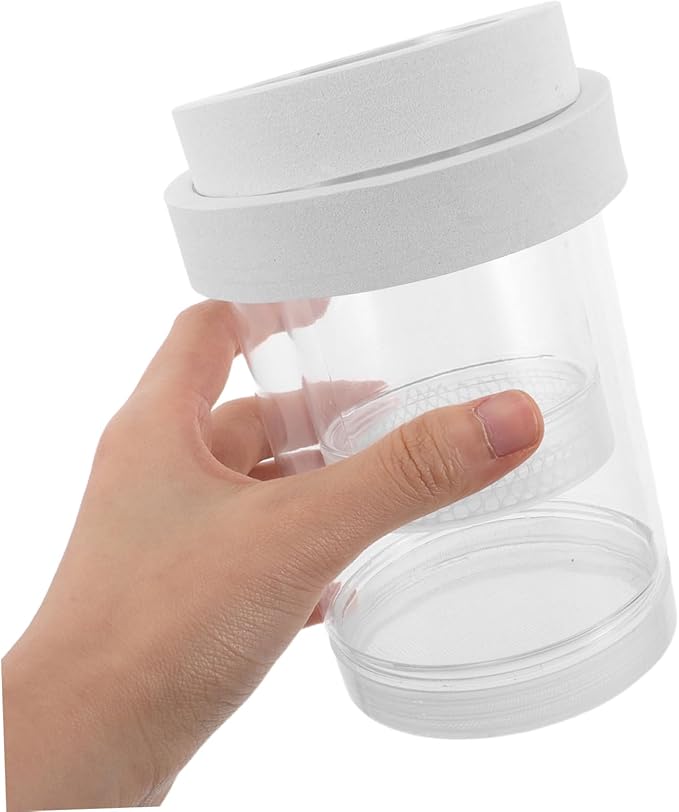 1 Set Floating Fish Breeding Box Transparent Isolation Incubator for Guppy Betta Shrimp Secure Fry Environment with Automatic Water Level for Aquariums