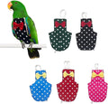 Dot Liners Washable Reusable Protective Bird Harness Bird Diaper Flight Suite Liners 5 PCS