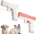2 Pack Squirt Spray for Cats Dogs Training Squirt for Cats Deterrent Water Spray Pistols for Dogs Pets Training, Detachable Water Tank Design for Reduced Leaks