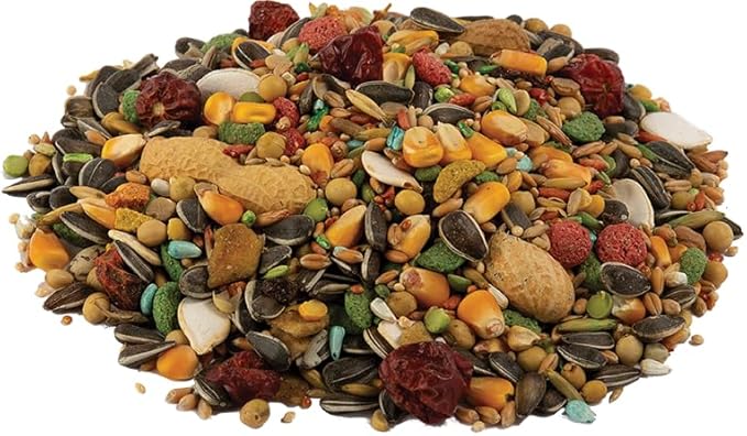 Wild Harvest Advanced Nutrition Parrot 8 Pounds, Seed, Grain and Vegetable Mix (Pack of 3)