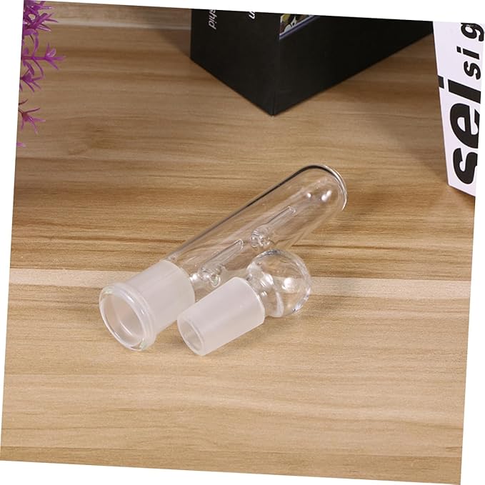 DOITOOL 2hole Aquarium Glass Turbellarian Catcher Glass Worm Trap for Easy Catching Aquarium Accessory for Maintaining Healthy Fish Tank