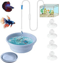 Foldable Fish Acclimation Box - Saltwater & Freshwater Aquarium Acclimator, Shrimp & Betta Fish Breeding Box