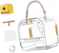 Security Pet Satchels Large Capacity Slings Ventilated Travel Carriers for Outdoor Bird Excursions Outdoor Bird Carriers