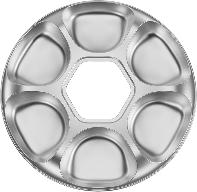 Casfuy Replacement Food Tray for F13-L Automatic Cat Feeder (Stainless Steel)