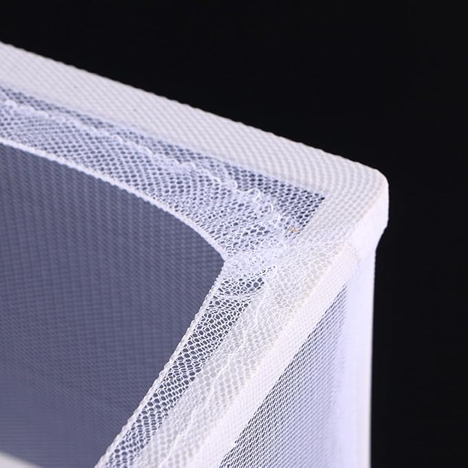 Fish Box- Aquarium Hatchery Net, Fish Breeding Box with Suction Cup for Aquarium Fish Tank (Size L)