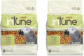 Higgins 2 Pack of Intune Complete and Balanced Diet Parrot Food, 3 Pounds Each