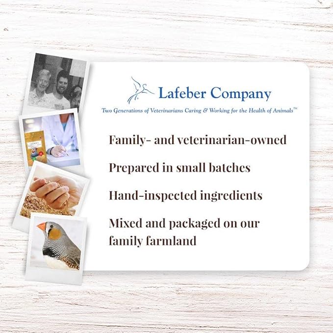 LAFEBER'S Finch Premium Daily Diet (Classic, 1 Ib Pack of 2)