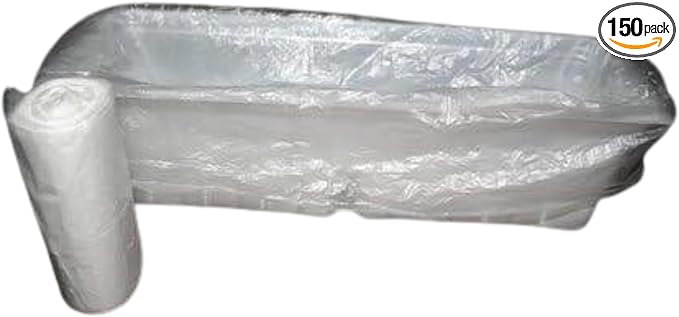 Gulf Coast Pet Supplies® Replacement Waste Receptacle Liners – Compatible with LitterMaid® Automatic Litter Boxes – 150 Count Options – Fits Over Hard Receptacle for Odor Control