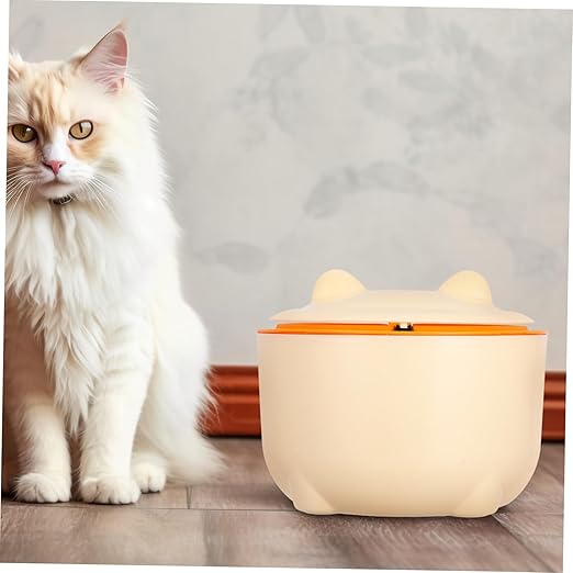 1set Sealed Cat Litter Trash Can Lid Bag Easy to Maintain Waste Container Prevent Construction for Home Use