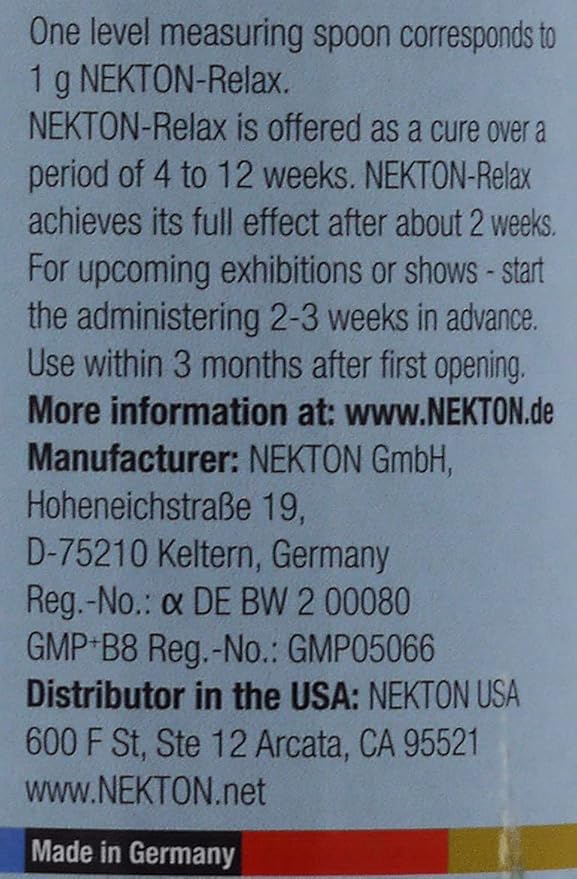 Nekton-Relax for Nervous and Noisy Birds (1.23 oz)