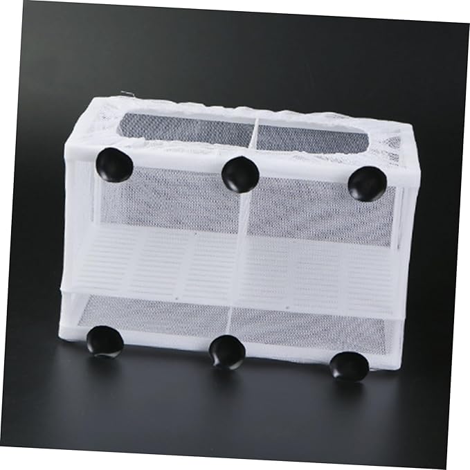 POPETPOP Fish Breeding Tank Cups Easy Install Aquarium Isolation Box for Hatching Betta and Guppy Fry Material for Rearing and