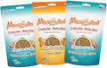 Meowijuana Crunchie Munchie Catnip Treats Bundle | 2 Seafood Medley and 1 Chicken | Made with Organic Catnip | Produced in The USA | Low Calorie Cat Snack