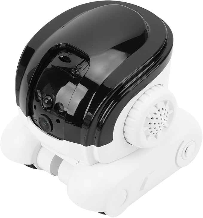 GOWENIC Moving Pet Camera, Smart Security Camera with APP, PIR Detection, Automatic Pet Tracking, Two Way Talk Interaction, Cloud Storage, for Home Office