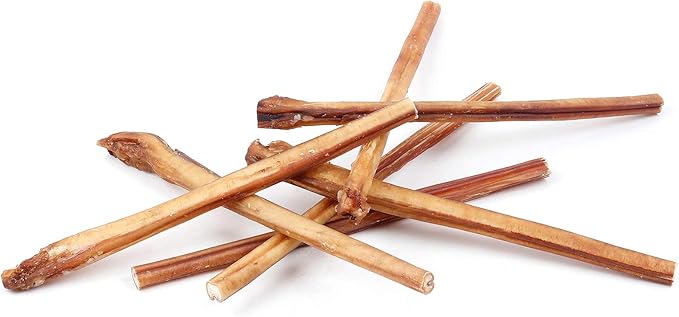 Kopo Dog Bully Sticks 12 inch - Regular Size, 7 Pack - Chew Sticks - 100% All Natural Beef Pizzle, One Ingredient Treats - More Protein Than Collagen Sticks - Long Lasting Dog Treats
