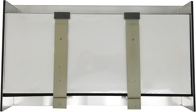 Aussie Aquariums 3.0 Wall Mounted Fish Tank Kit with LED Lighting, Built-in Filter System, Modern Space-Saving Design, Complete Accessories Set (View, Black)