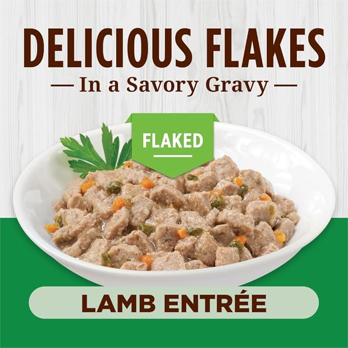 Instinct Flaked Entrée Wet Canned Cat Food - Lamb, 3 Ounce (Pack of 24)