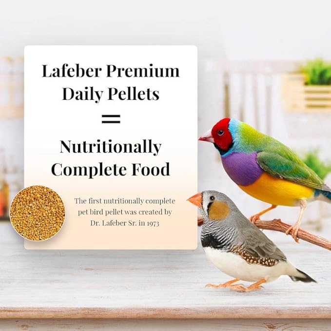 LAFEBER'S Finch Premium Daily Diet (Classic, 1 Ib Pack of 2)