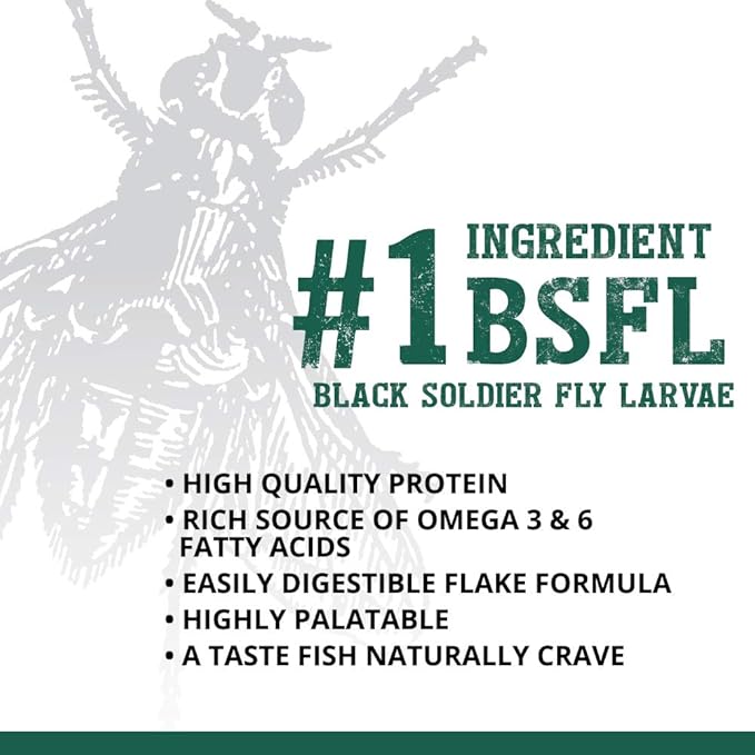 Fluval Bug Bites Algae Crisps for Bottom Feeders, Fish Food for Small to Medium Sized Fish, 3.53 oz., A7361, Brown