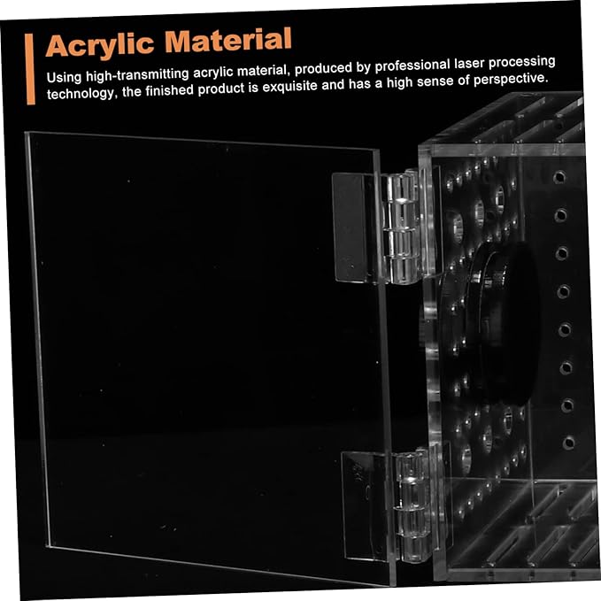 Garneck 1pc Magnetic Fish Isolation Box for Safe Breeding and Separation of Fish Aquariums Easy to Install Hatching Holder Ultra-fine Mesh for Enhanced Survival Rate