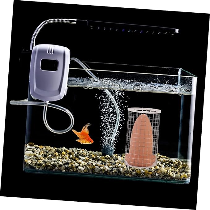 Fish Breeding Cone Pottery Spawning Barrel with Divider Net for Fresh and Saltwater Tanks Smooth Edges Egg Laying Ornament to Enhance Reproductive Rate and Create Natural Habitat