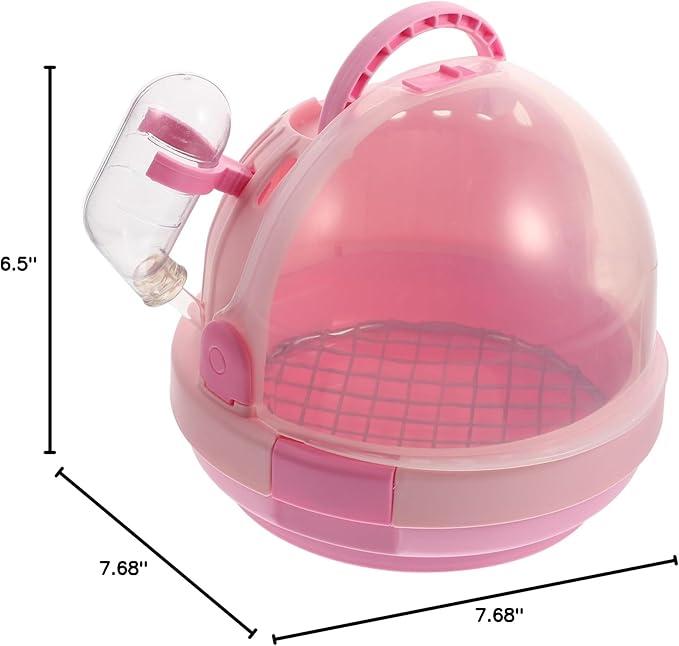 2PCS Portable Handheld Bird Carrier Cage for Parrots Lightweight Travel Cage Perch Insulated Outdoor PET Bird Carrying Case