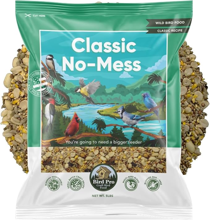 Classic Bird Seed (5 Pounds, Classic No Mess)