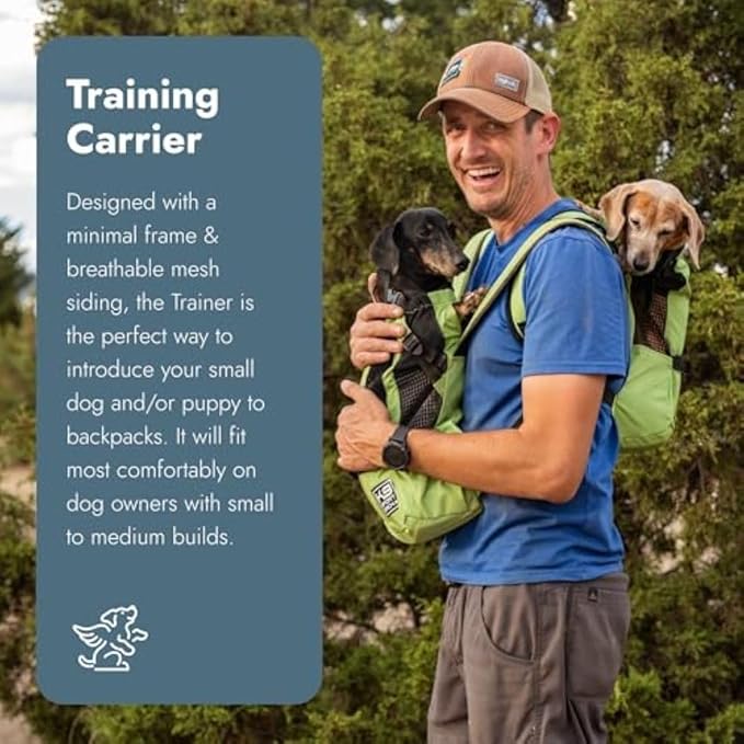 K9 Sport Sack Trainer - Small, Harbor Blue - Ideal for Dogs with 13-16” Back Length - Backpack-Style Training Carrier - Meant for Quick, Non-Strenuous Activities