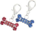 Lurrose 2Pcs hanging bag wallet cute wallet key holder charm necklace bone shape collar Collar Hanging Pendant