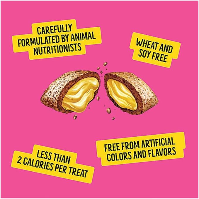 Bonkers Cat Treats, Paw Lickin' Chicken Flavor, 16 oz Value Pack with Chickylicks Purrpop