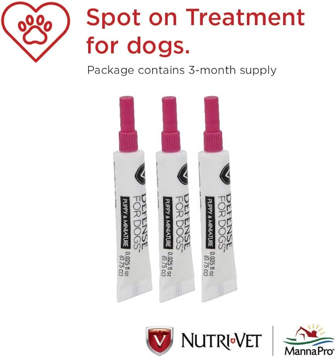 Nutri-Vet Defense Flea & Tick Control for Puppies