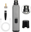 Pet Nail Grinder with LED Light, 2 Speeds & Diamond Bit Grinder - Quiet Electric Dog Nail Trimmer for Small to Large Dogs, Cats, Puppies - USB Rechargeable File for Painless Paw Care at Home