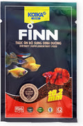 KOIKA FINN Probiotic Fish Food Pellets for Ornamental Fish, 43% Protein with Bacillus Probiotics, Supports Digestion and Immune Health for Daily Feeding (15g, Ornamental Fish - 0.2mm Pellets)