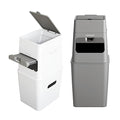 Neakasa PooGuard Litter Disposal Bin, 9.2L Trash Can for Cat Litter, Grey and White Trash Can Bundle