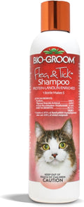 BIO-GROOM Cat Flea & Tick Conditioning Shampoo (8 oz.)