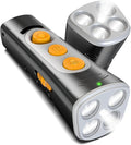 MODUS New Anti Barking Device, 4X Ultrasonic Emitters Dog Bark Deterrent Device, Rechargeable Handheld Dog Barking Control Devices Dog Training&Behavior Aids with 50ft Range Indoor Outdoor