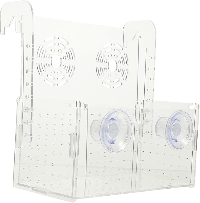KESYOO Fish Breeding Box Cups Acrylic Isolation Tank for Fish Tank Lightweight and Portable Separator Breeding Accessory
