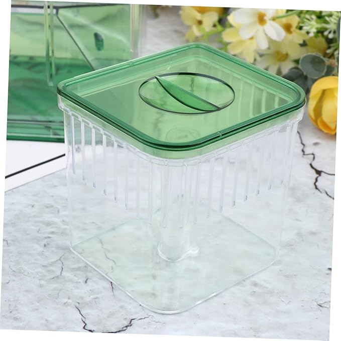 Luxshiny Fish Breeding Isolation Box Transparent Acrylic Incubator Tank for Aquarium Protecting and Small Fish from Aggressive Adults Enhances Survival Rates