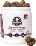 Hip and Joint Supplement - Natural Glucosamine Chondroitin MSM & Turmeric for Dogs - Dog Hip & Joint Care to Heal Dog Joint Stiffness & Inflammation - Tasty Bacon 90CT