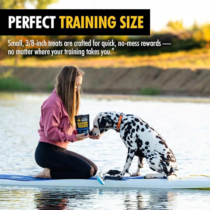 Wild Blueberry Elk & Venison Dog Training Treats (4 Ounce (1 Pack), Blueberry)