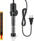 Orlushy 25W Small Submersible Aquarium Heater, Constant Temperature Betta Fish Tank Heater of 78℉ for 1-5 Gallons Freshwater & Saltwater Tanks