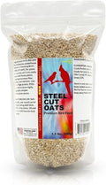 Morning Bird Steel Cut Oats 1.5 lbs – High Protein Natural Cut Oat Grain for Birds & Easy-to-Eat Pieces - Supports Balanced Nutrition with Vitamins and Minerals for Daily Feeding